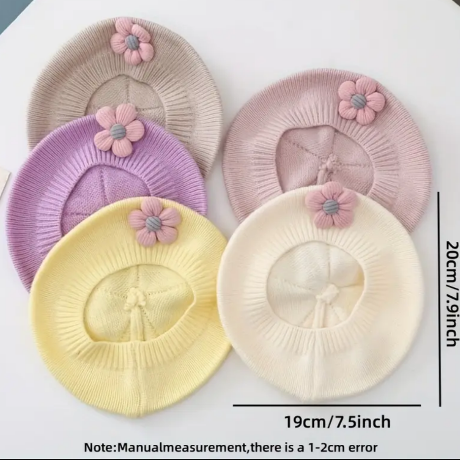 Gorritos tejidos para bebé