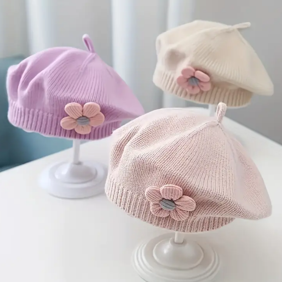 Gorritos tejidos para bebé