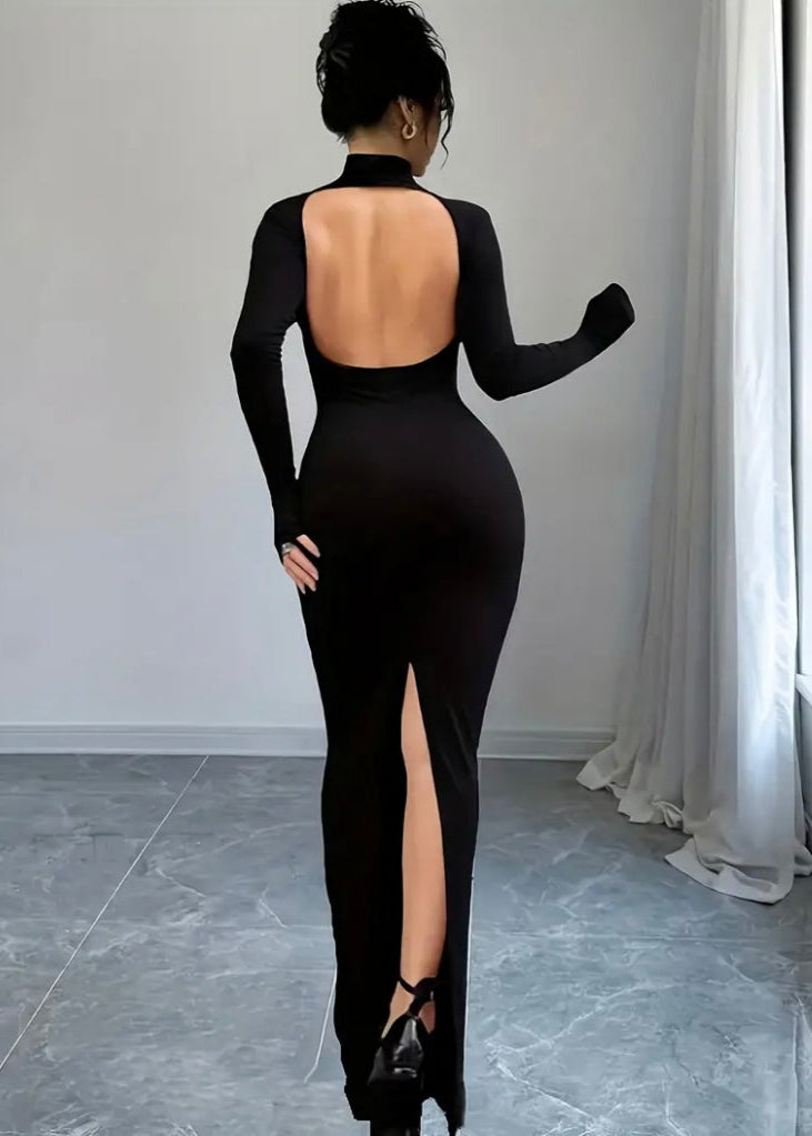 Vestido sin espalda