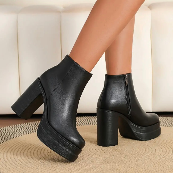 Botines te tacón alto