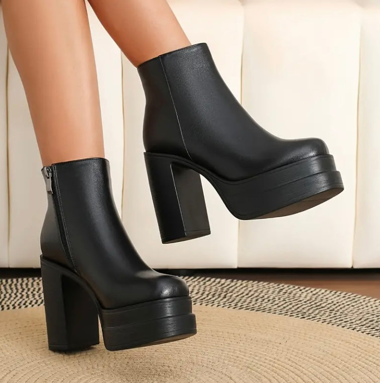 Botines te tacón alto
