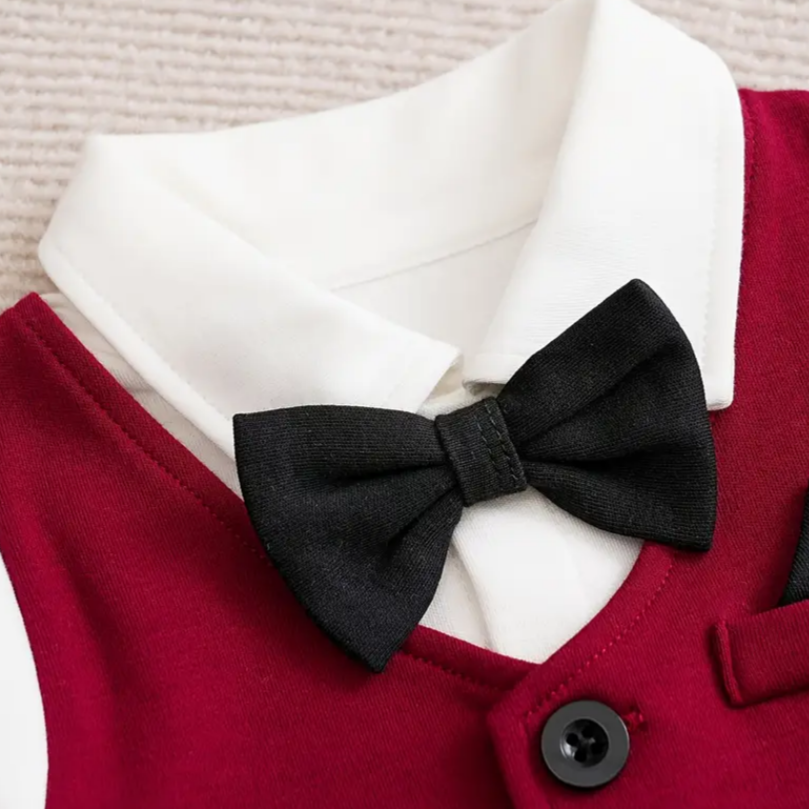 Mameluco estilo traje