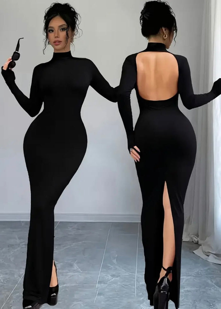 Vestido sin espalda