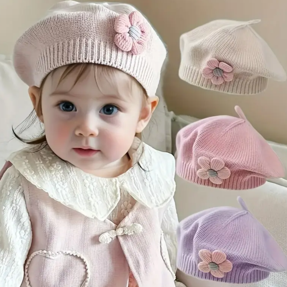 Gorritos tejidos para bebé