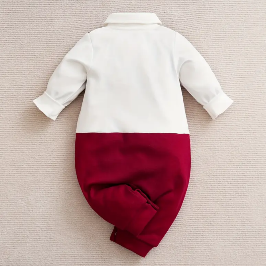 Mameluco estilo traje