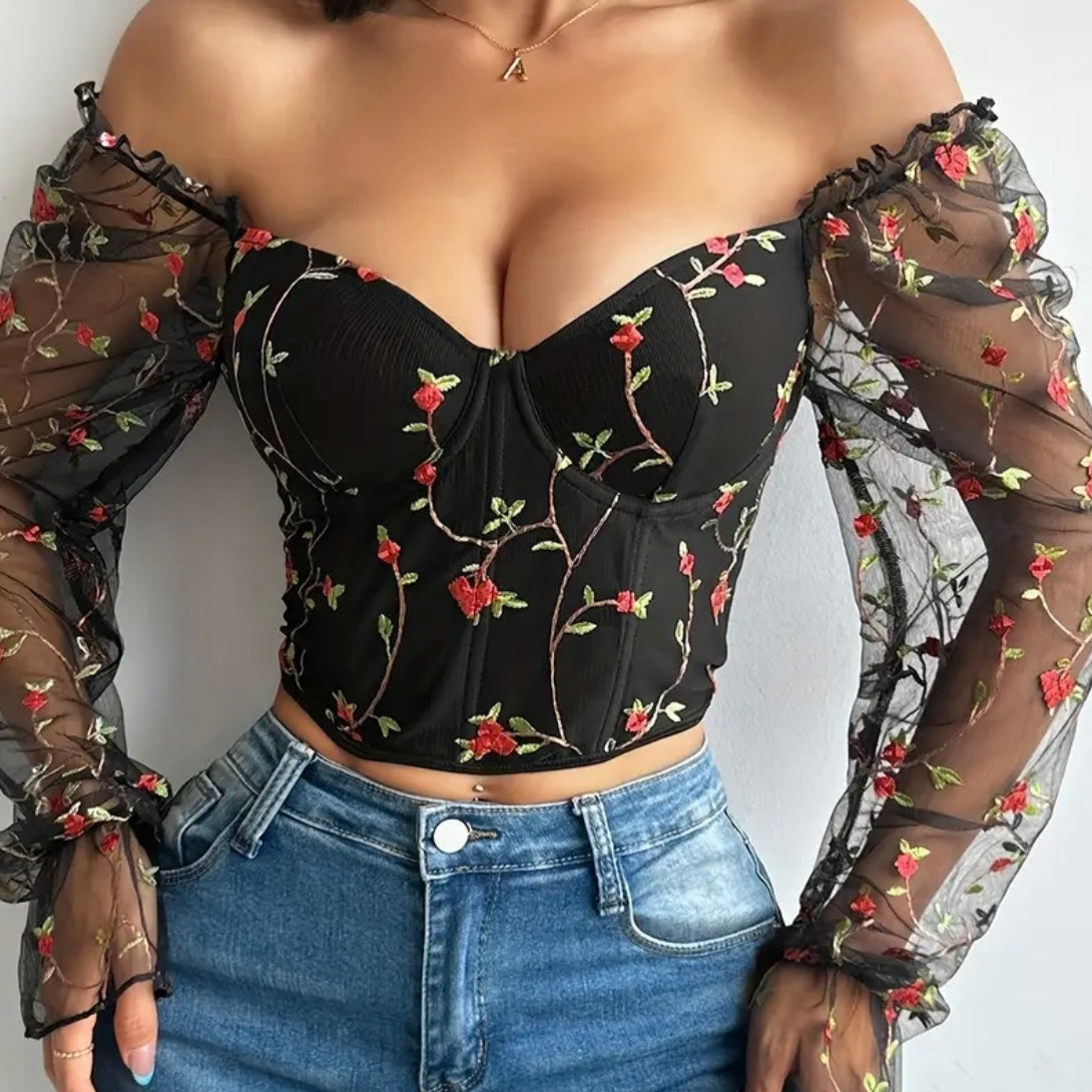 Corset con mangas