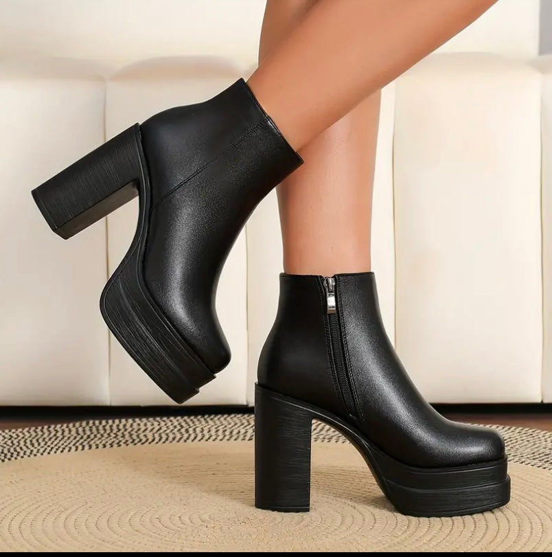 Botines te tacón alto