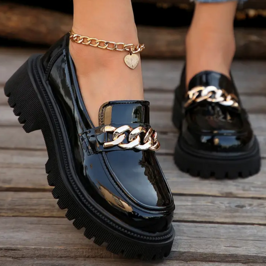 Mocasines negros