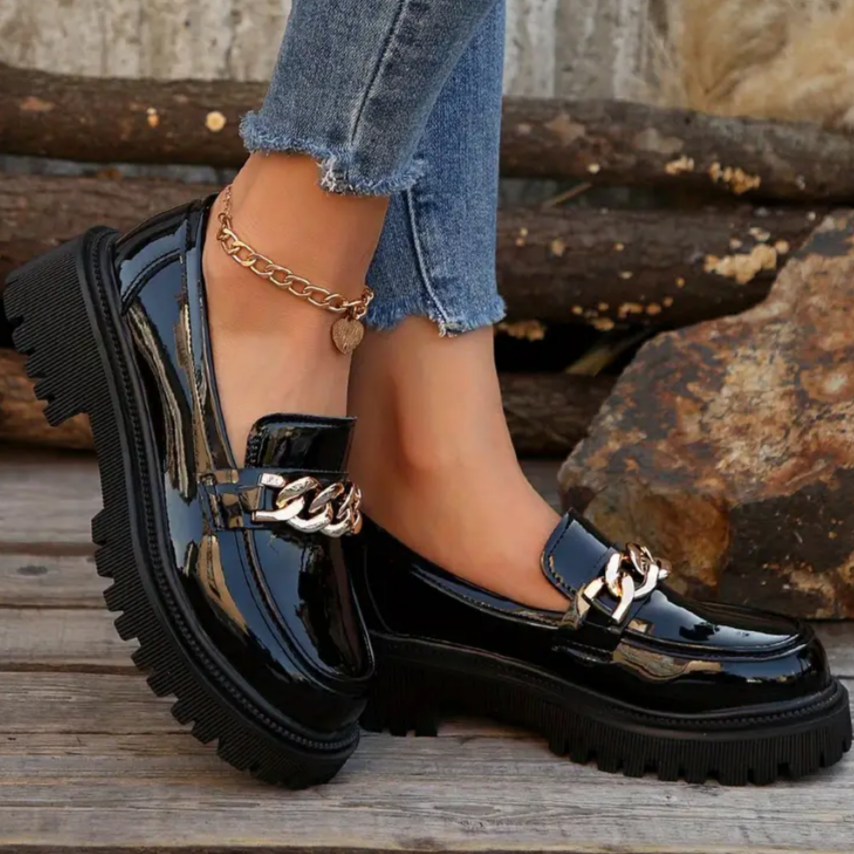 Mocasines negros