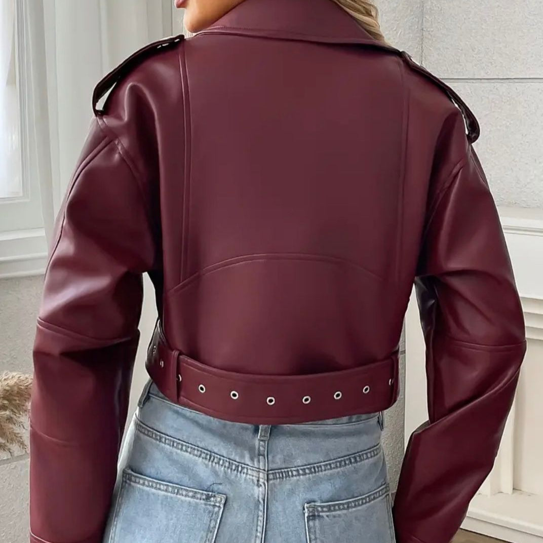 chaqueta sintética para mujer