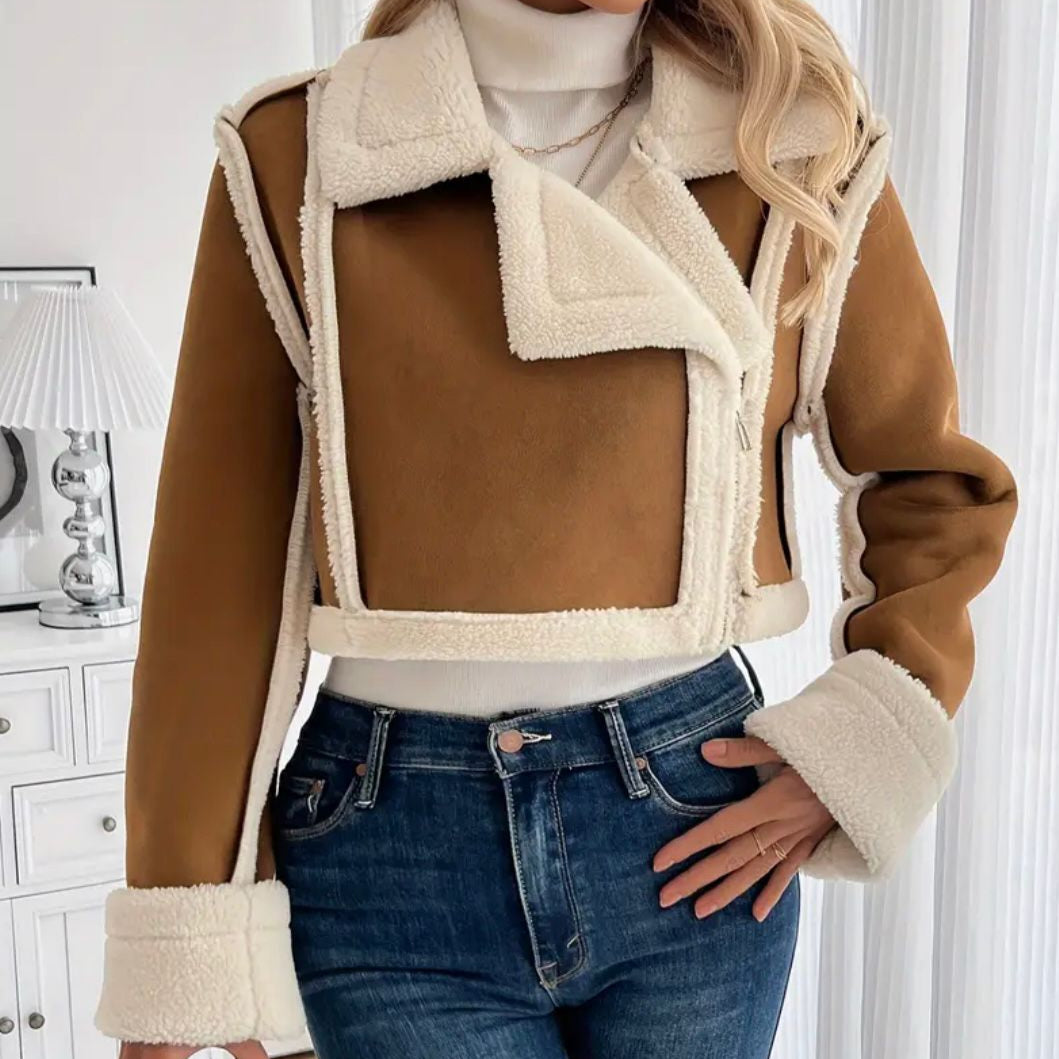Chaqueta afelpada top