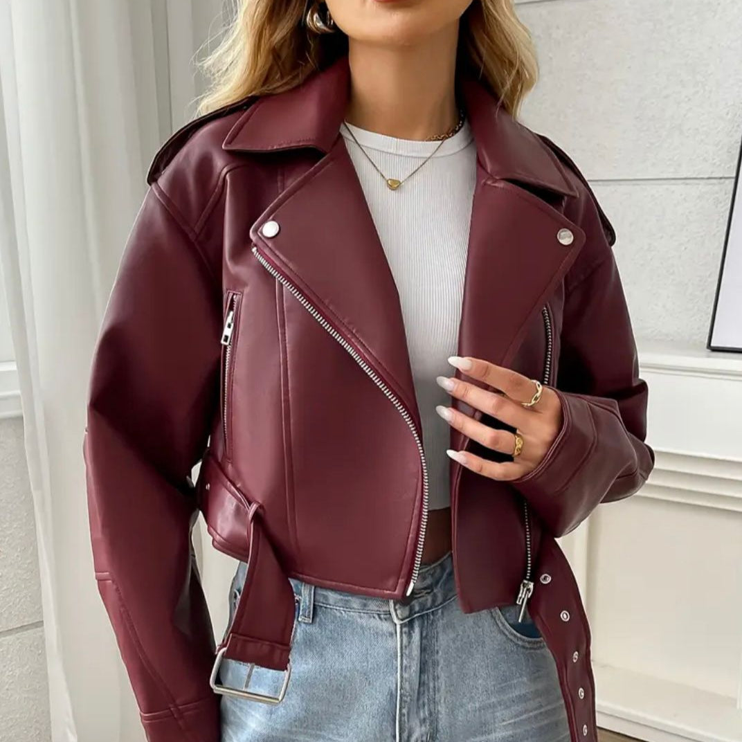 chaqueta sintética para mujer