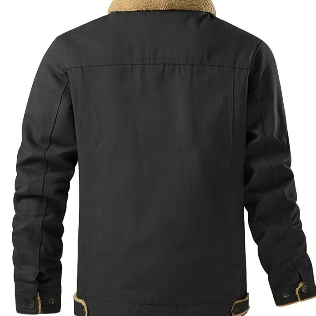 Chaqueta afelpada para hombre