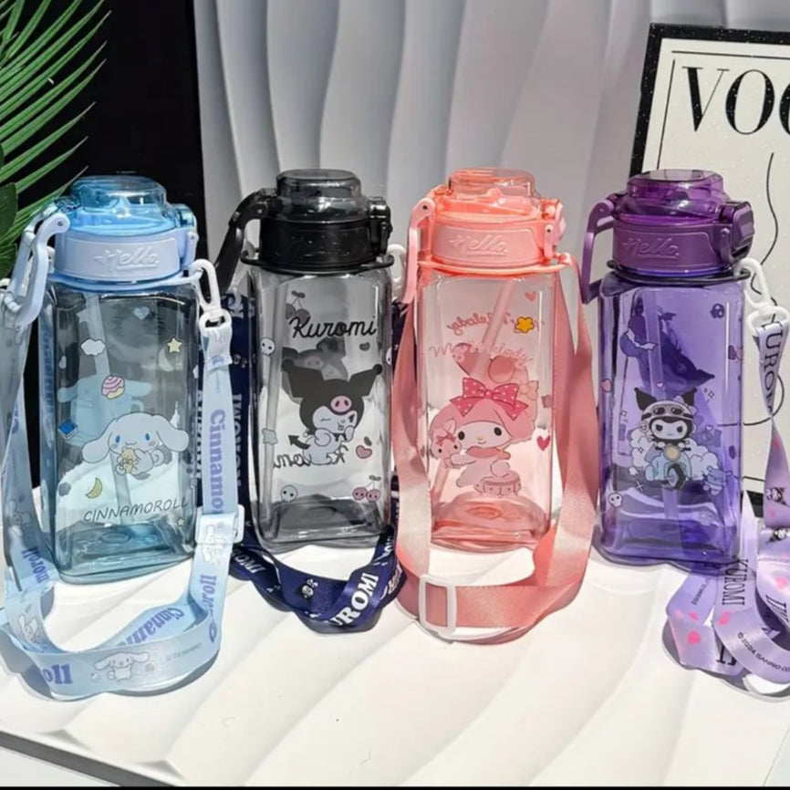 Botellas herméticas estilo Kawaii