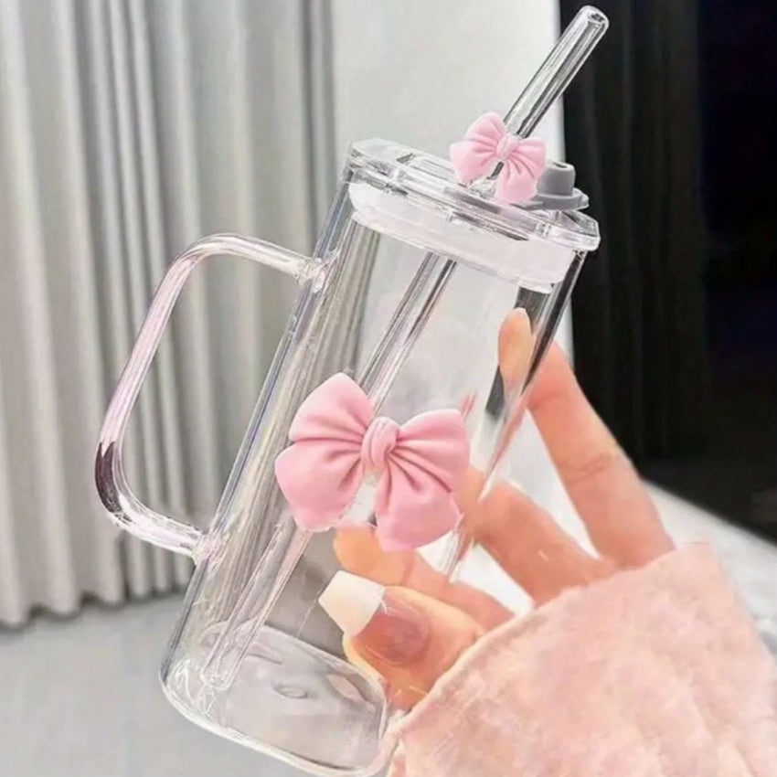 Vaso de vidrio estilo Coquette
