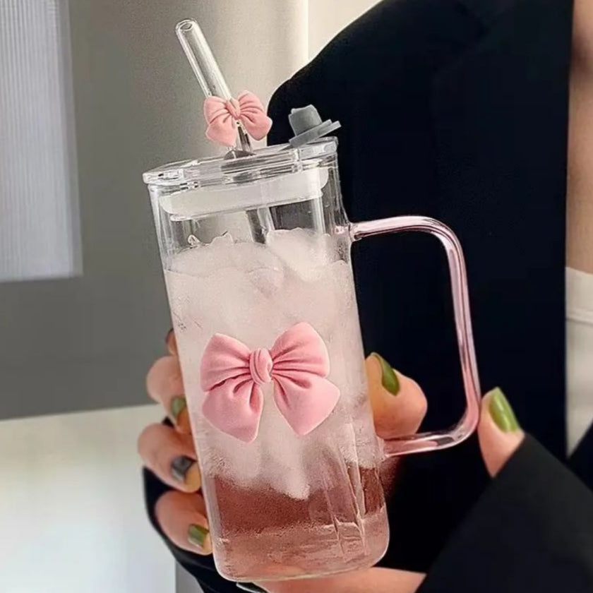 Vaso de vidrio estilo Coquette