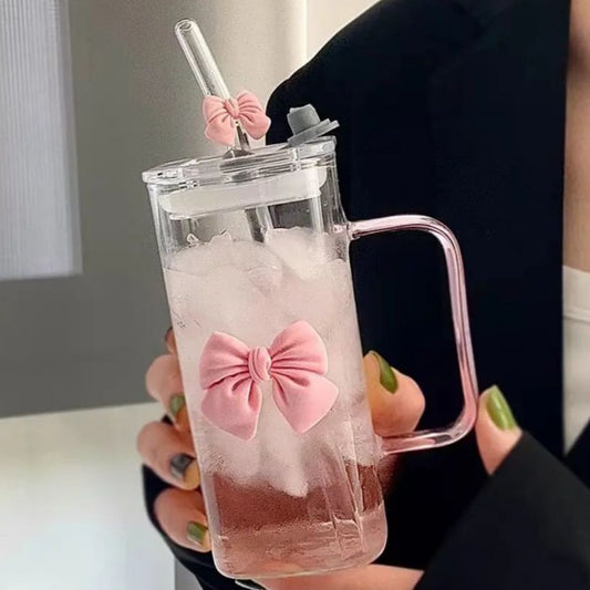 Vaso de vidrio estilo Coquette