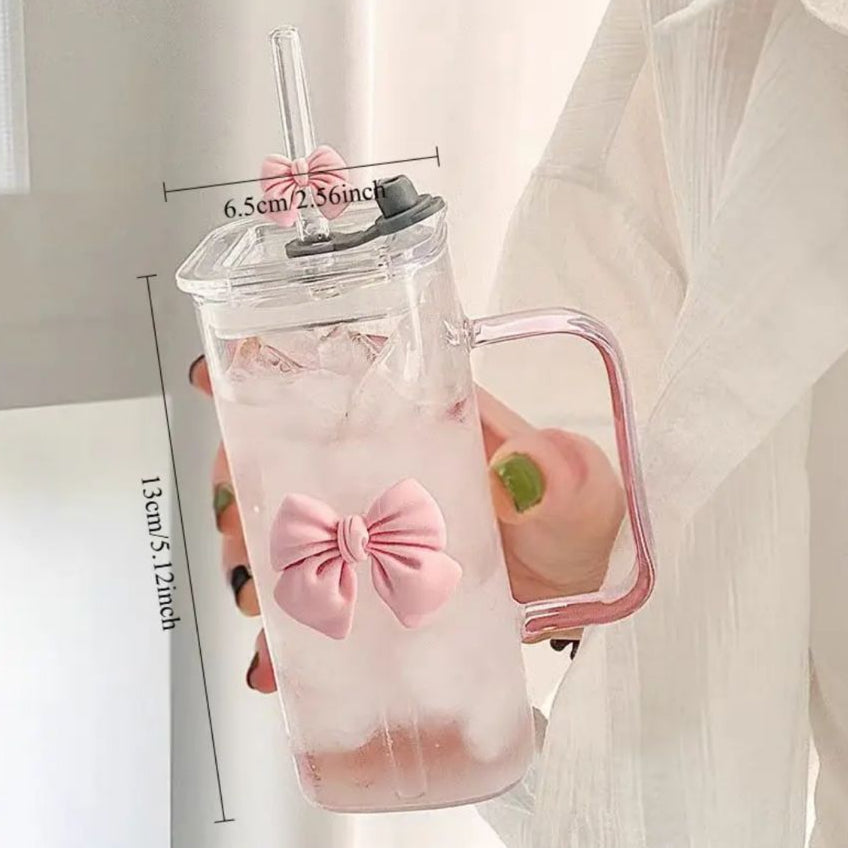 Vaso de vidrio estilo Coquette