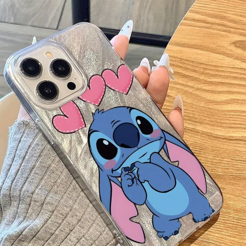 kit 5piezas Stich para IPhone